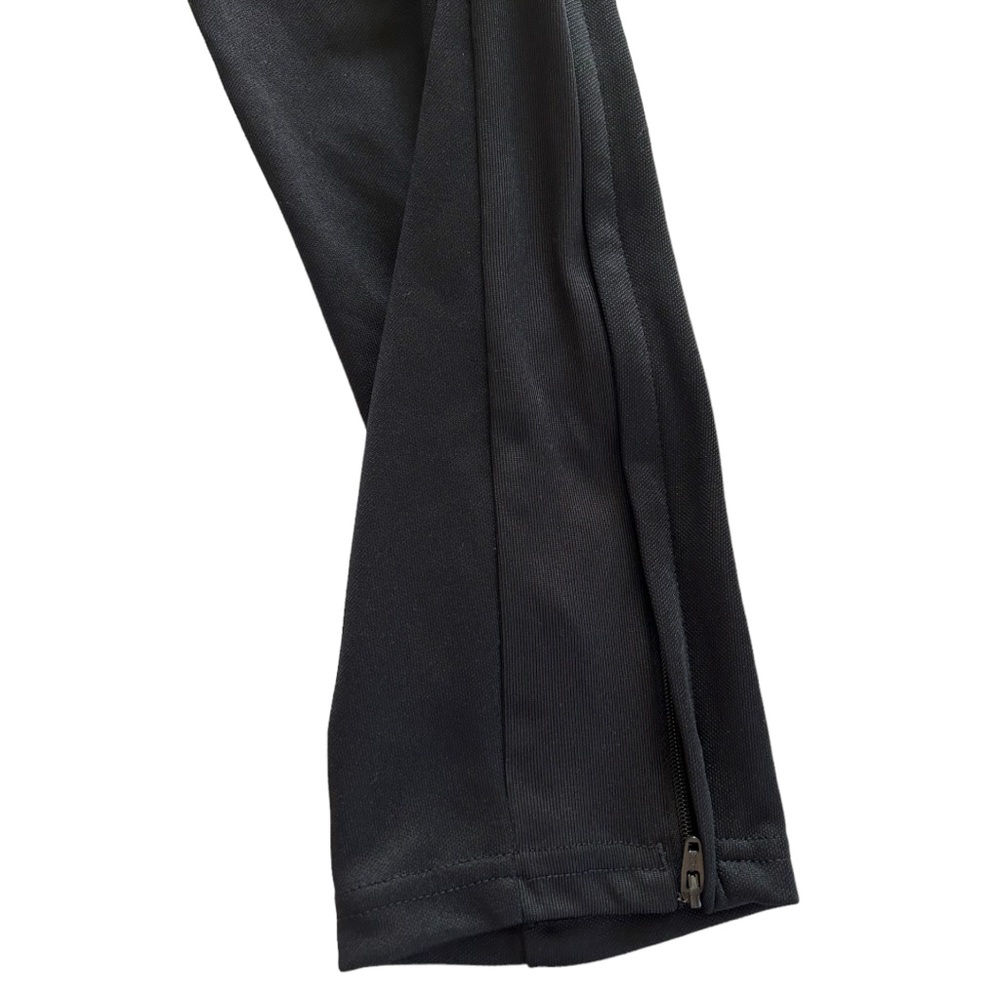 adidas Women's Tiro Track Pants, Black/Dark Grey Heather Zip Ankle   Sz‎ M - Picture 9 of 11